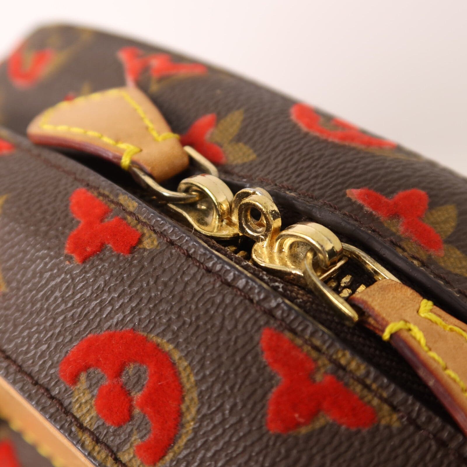 LOUIS VUITTON Deauville M40922 Handbag Coated Canvas