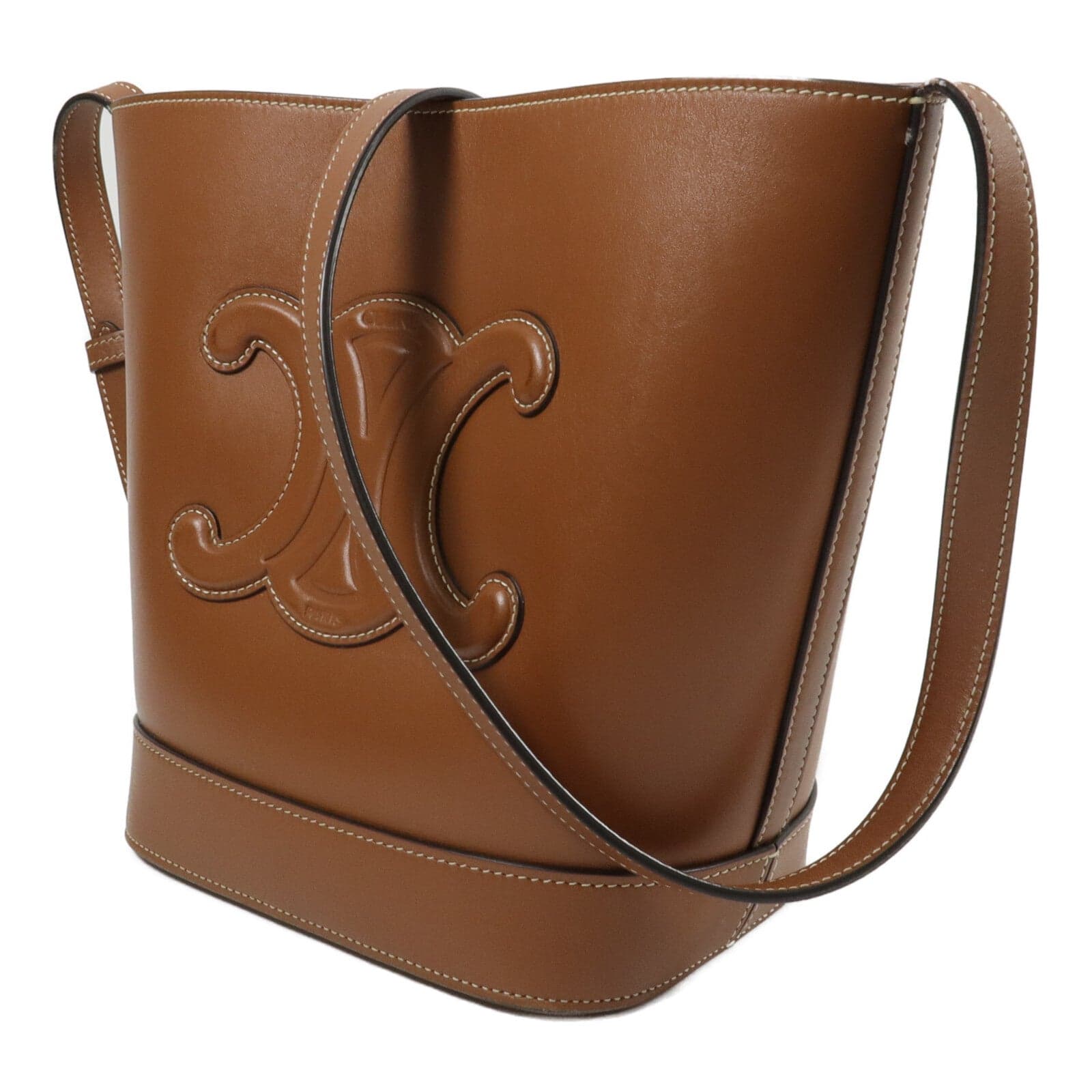 LOUIS VUITTON Bucket Shoulder Bag Calfskin