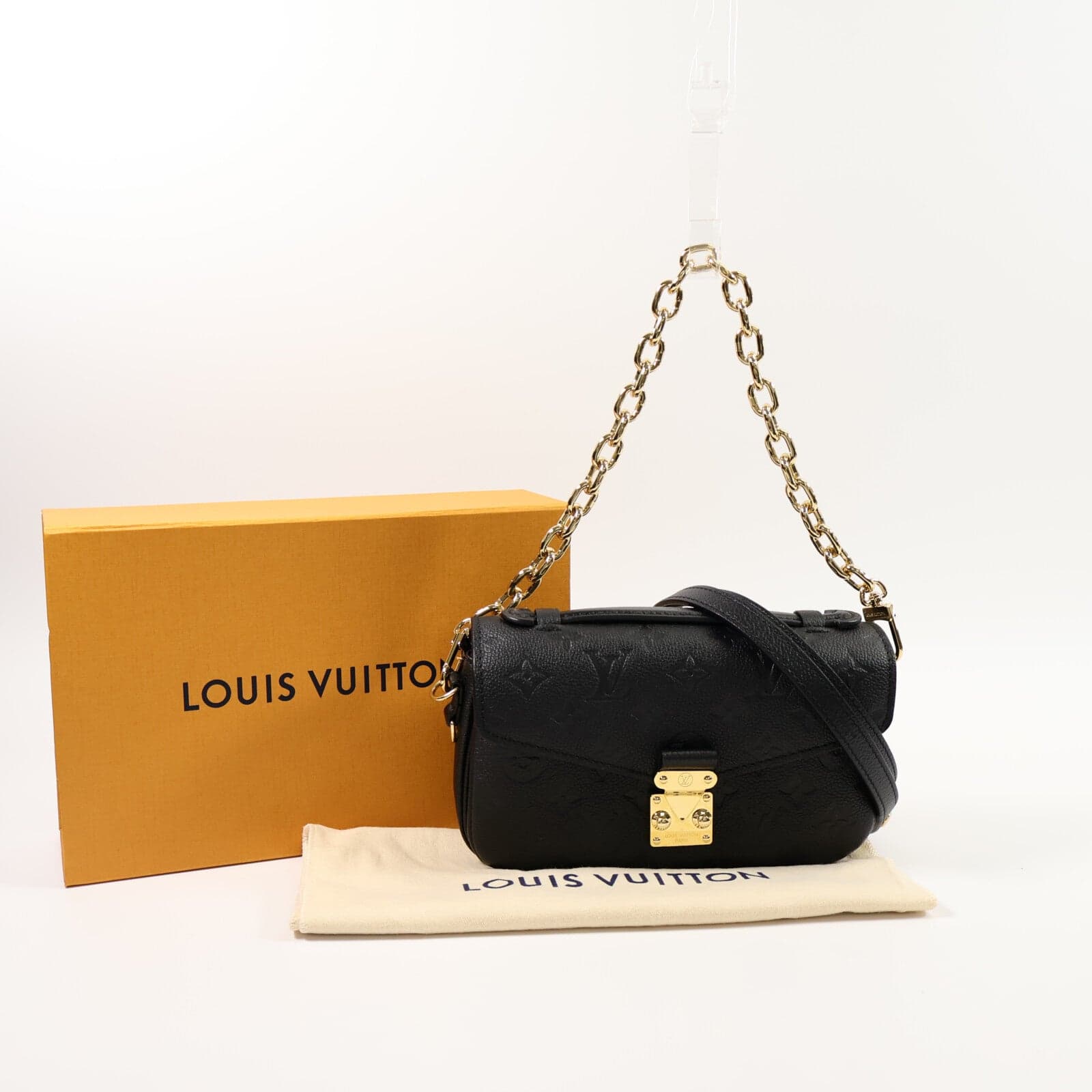 LOUIS VUITTON Pochette Metis M46595 2-Way Bag Calfskin