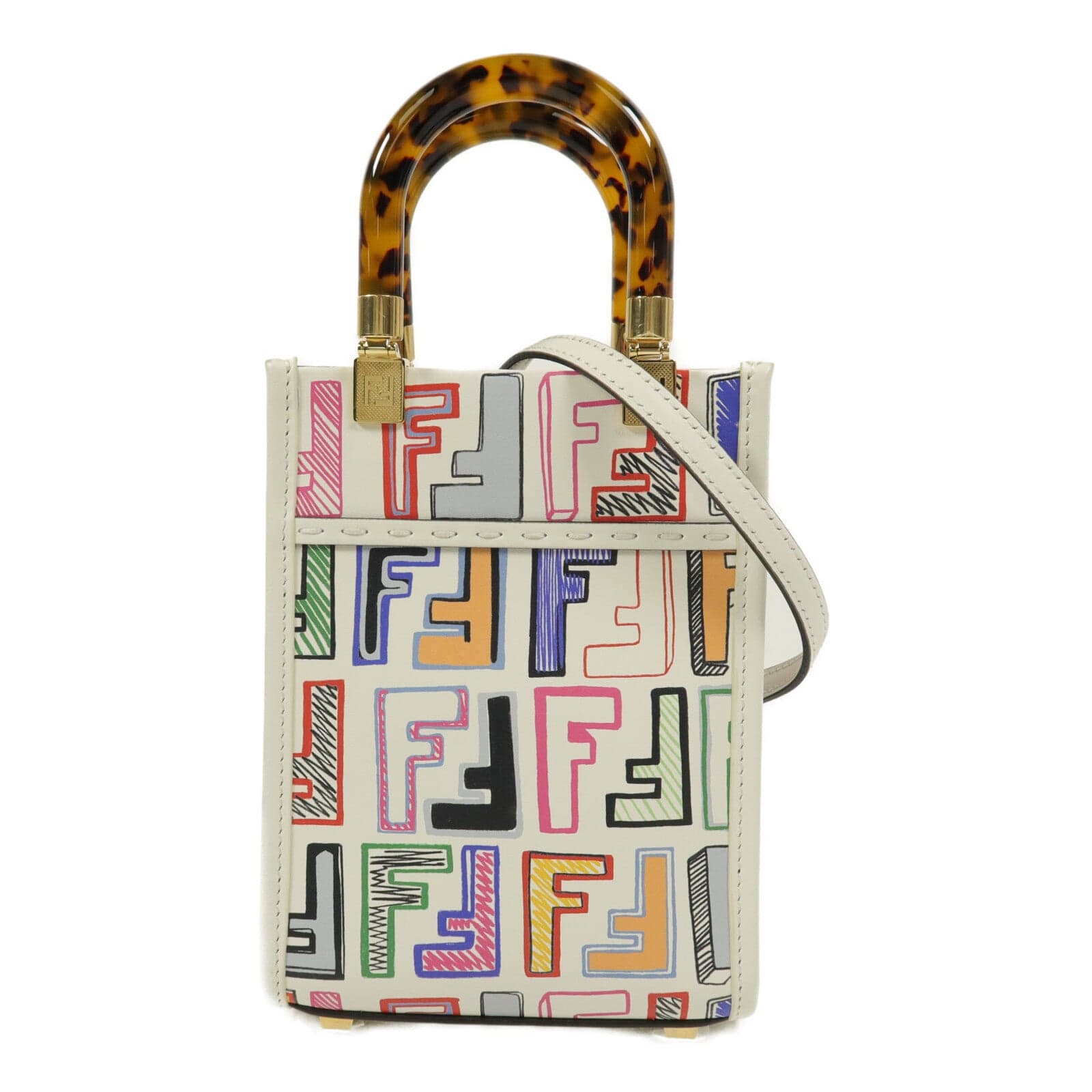 LOUIS VUITTON 8BS051 2-Way Bag Calfskin