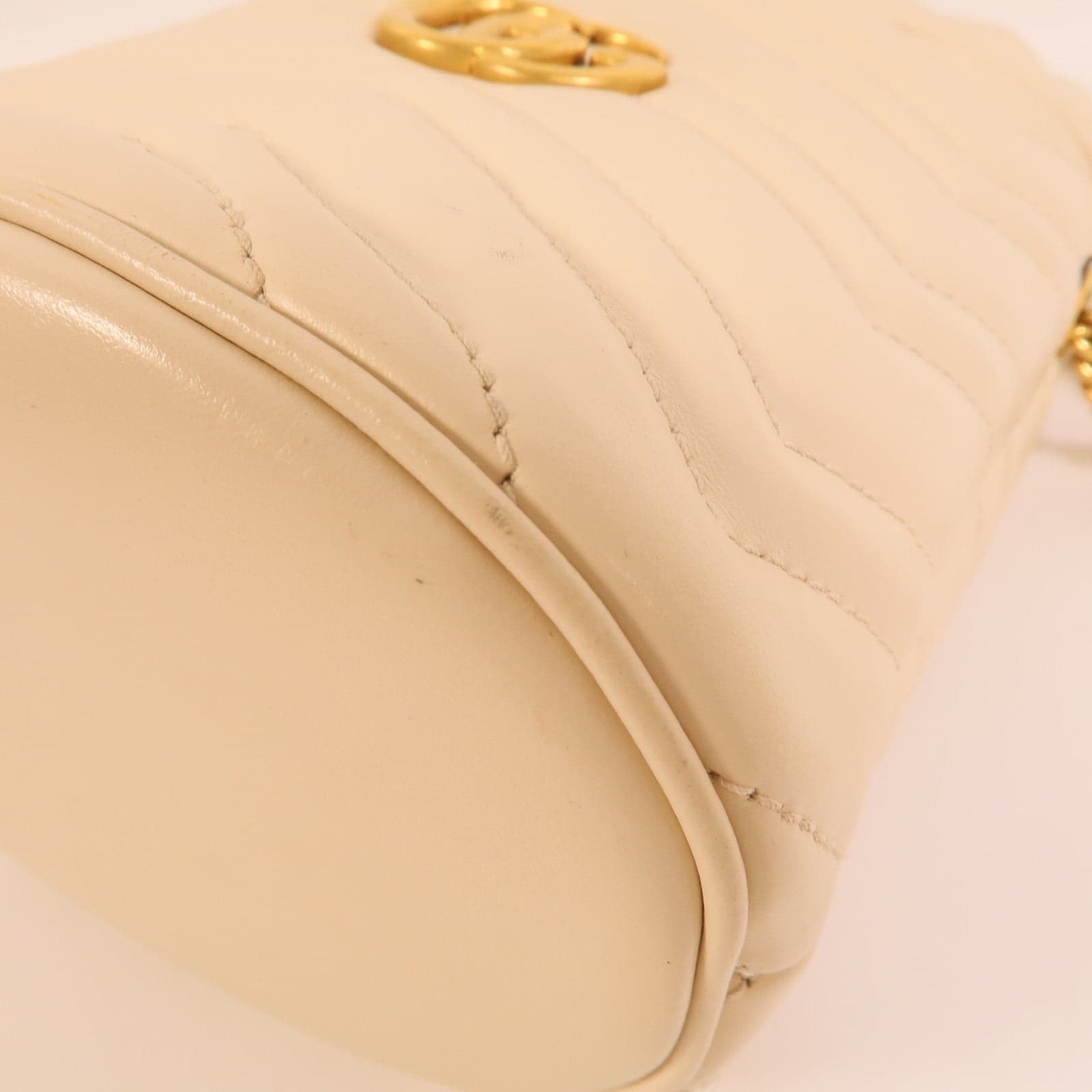 LOUIS VUITTON Bucket 575163 Shoulder Bag Calfskin