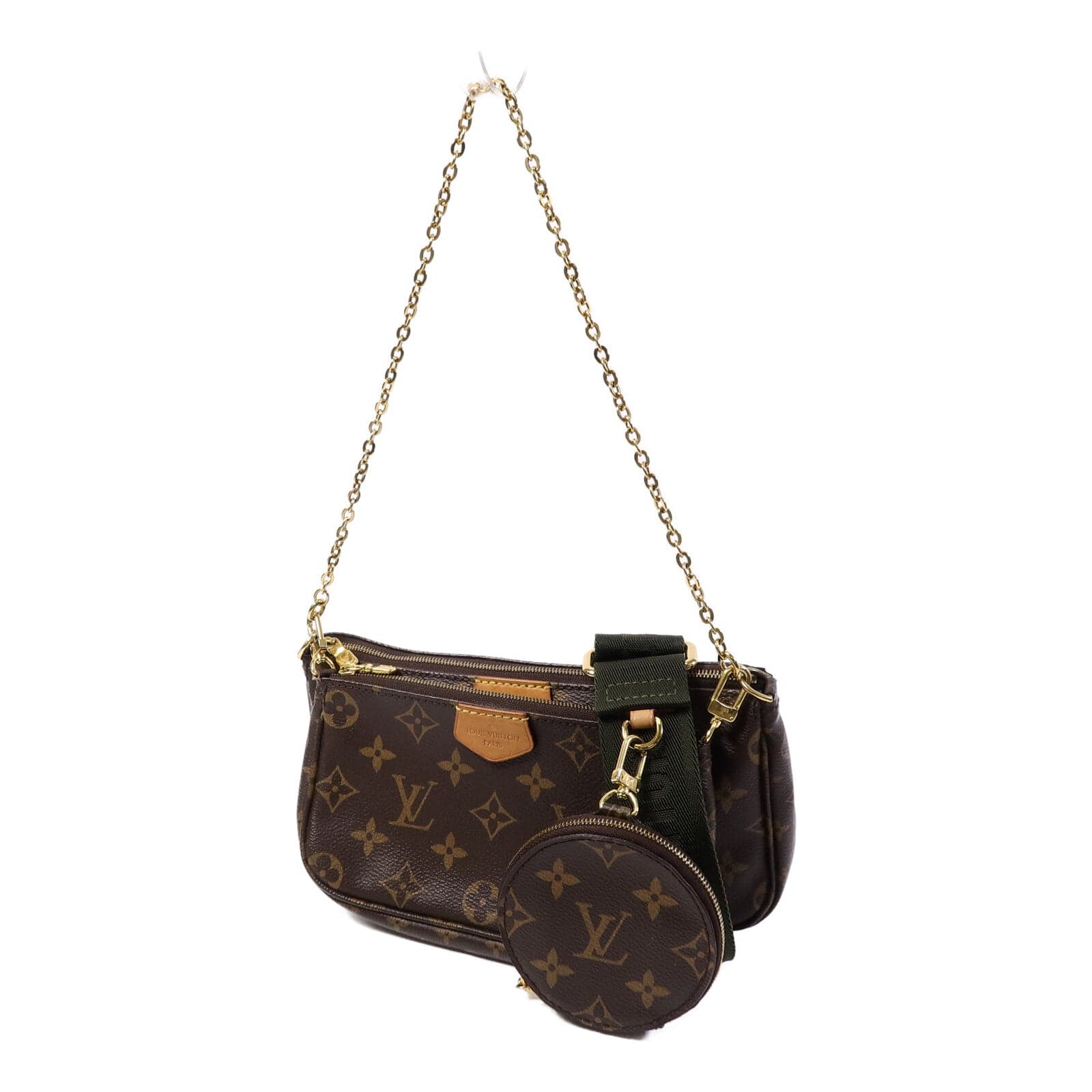 LOUIS VUITTON Multi Pochette M44813 2-Way Bag Coated Canvas