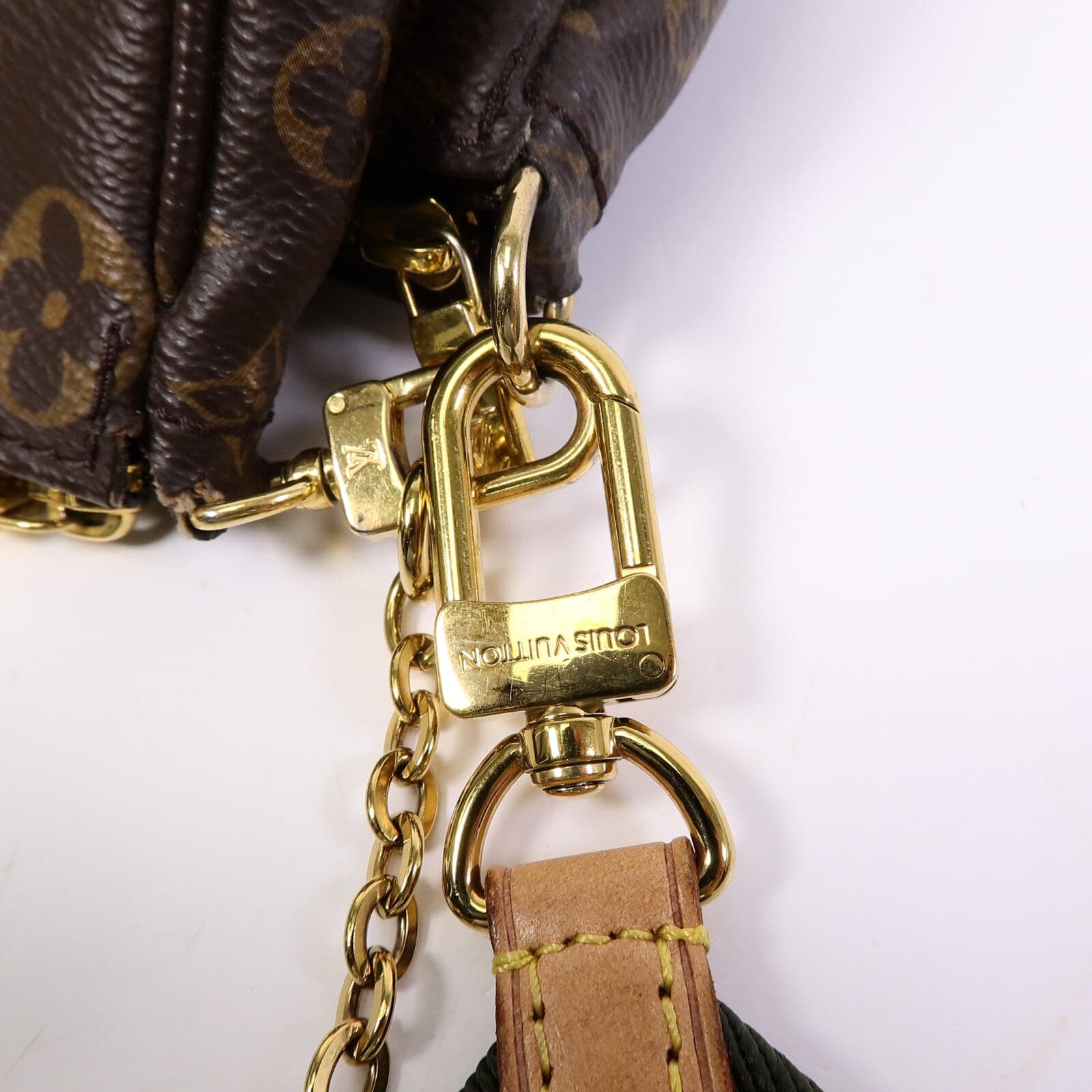 LOUIS VUITTON Multi Pochette M44813 2-Way Bag Coated Canvas