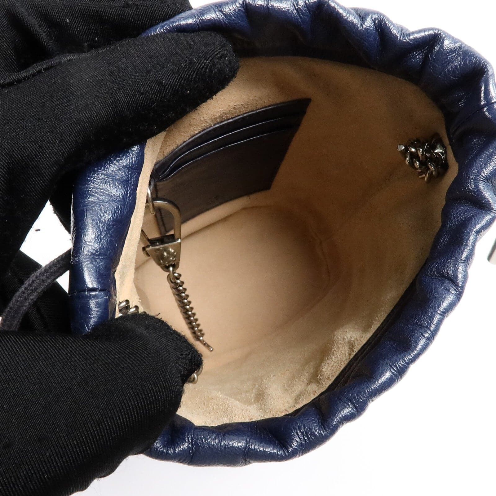 LOUIS VUITTON Bucket 573812 Shoulder Bag Calfskin