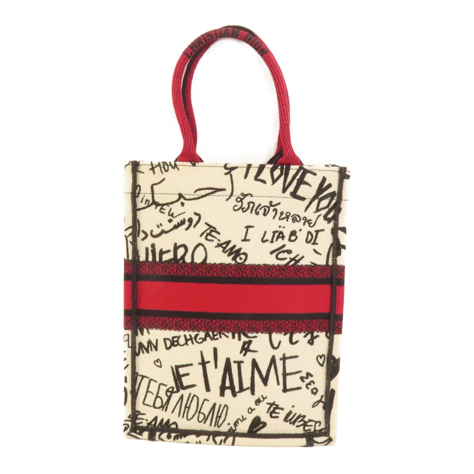LOUIS VUITTON Tote Bag Canvas