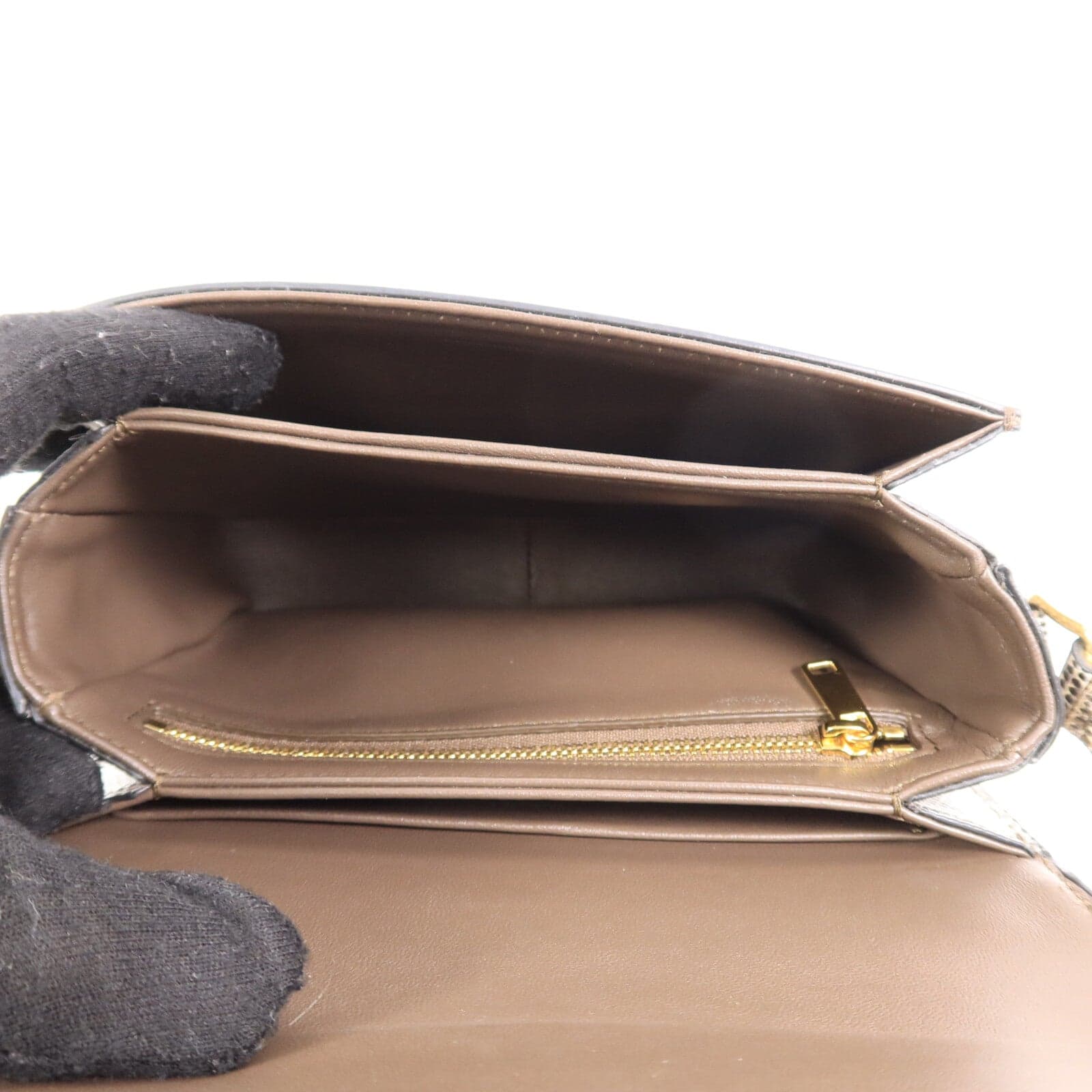 LOUIS VUITTON Shoulder Bag x Lizard
