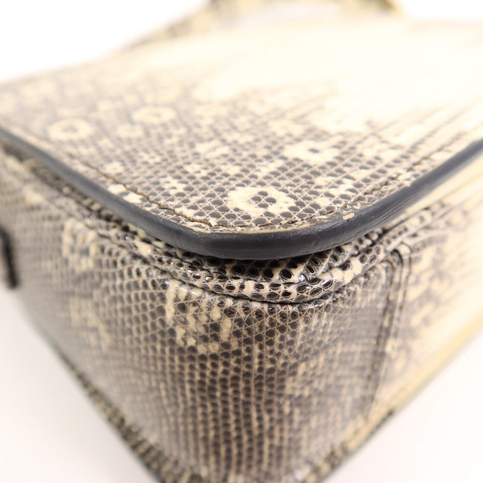 LOUIS VUITTON Shoulder Bag x Lizard