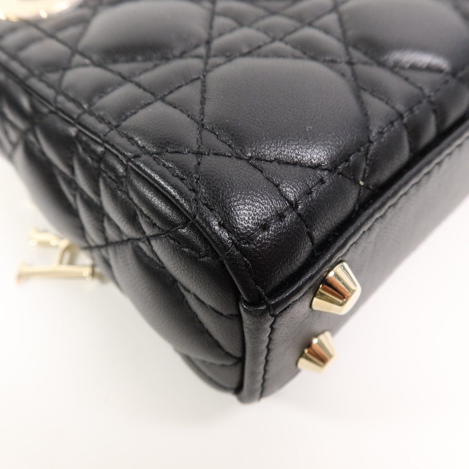 LOUIS VUITTON 2-Way Bag Lambskin