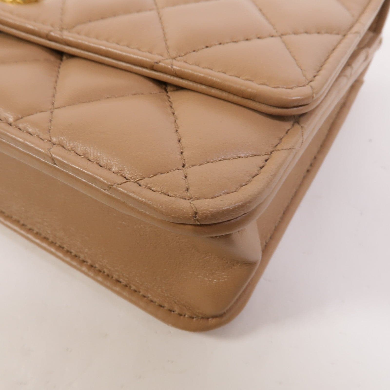 LOUIS VUITTON WOC Shoulder Bag Lambskin