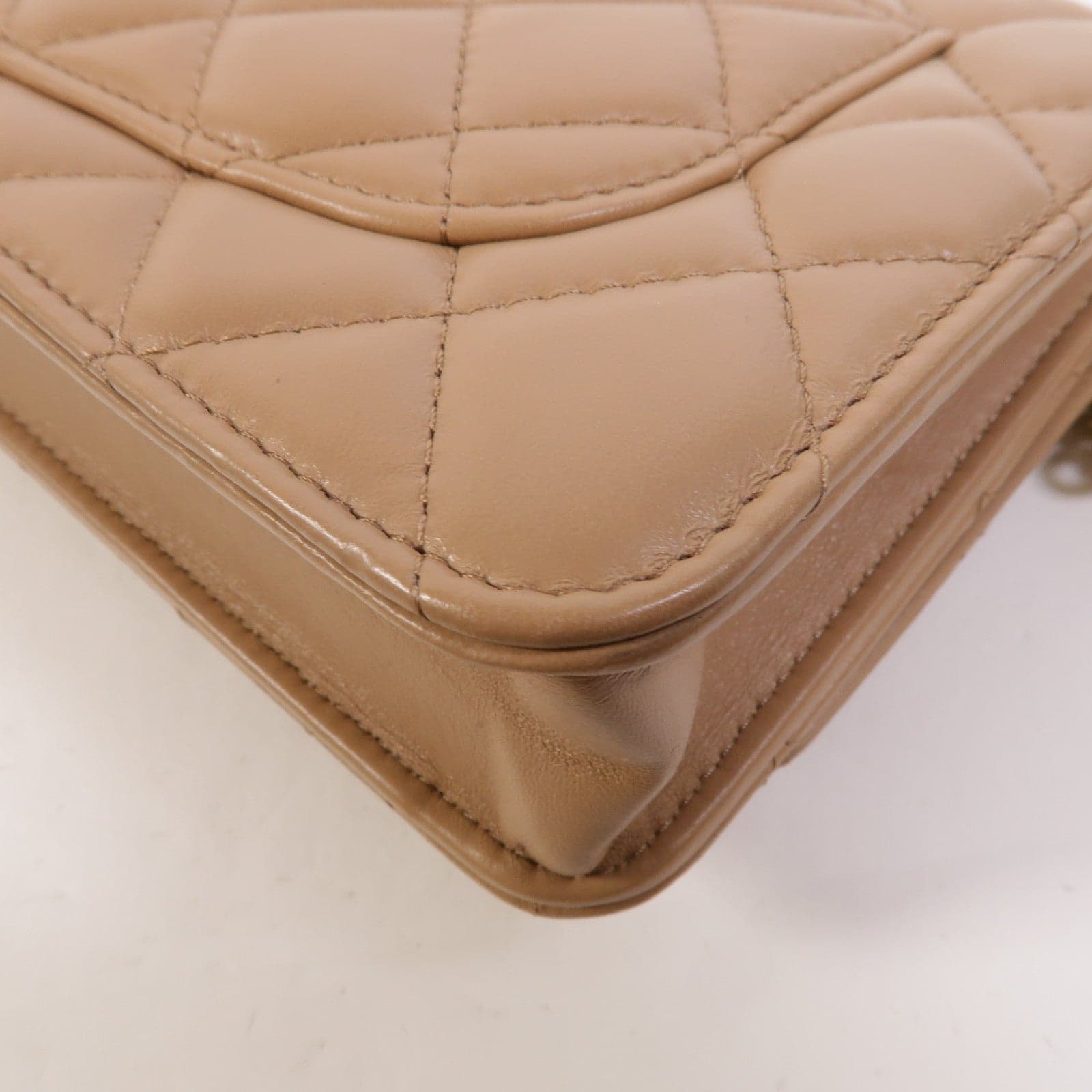 LOUIS VUITTON WOC Shoulder Bag Lambskin