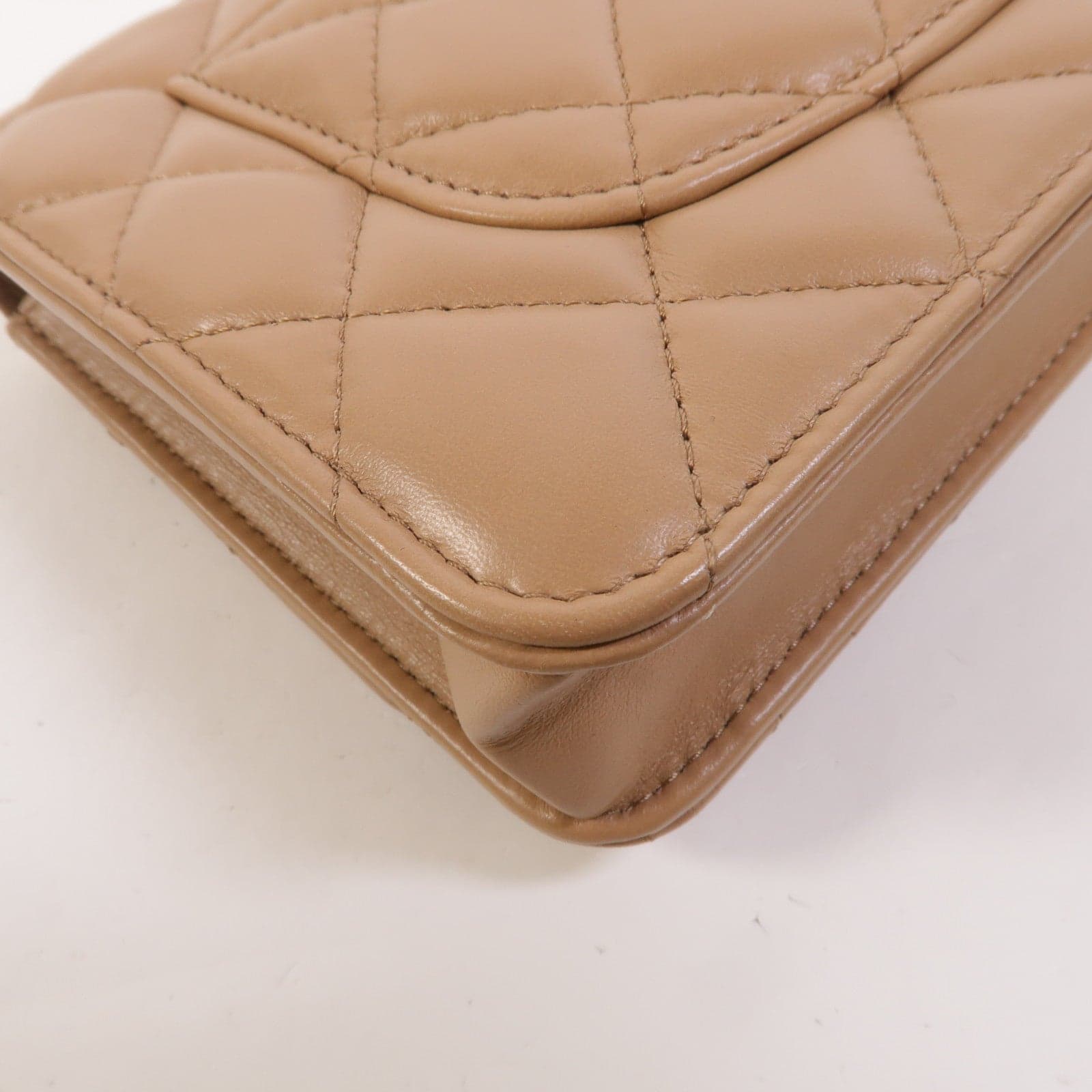 LOUIS VUITTON WOC Shoulder Bag Lambskin