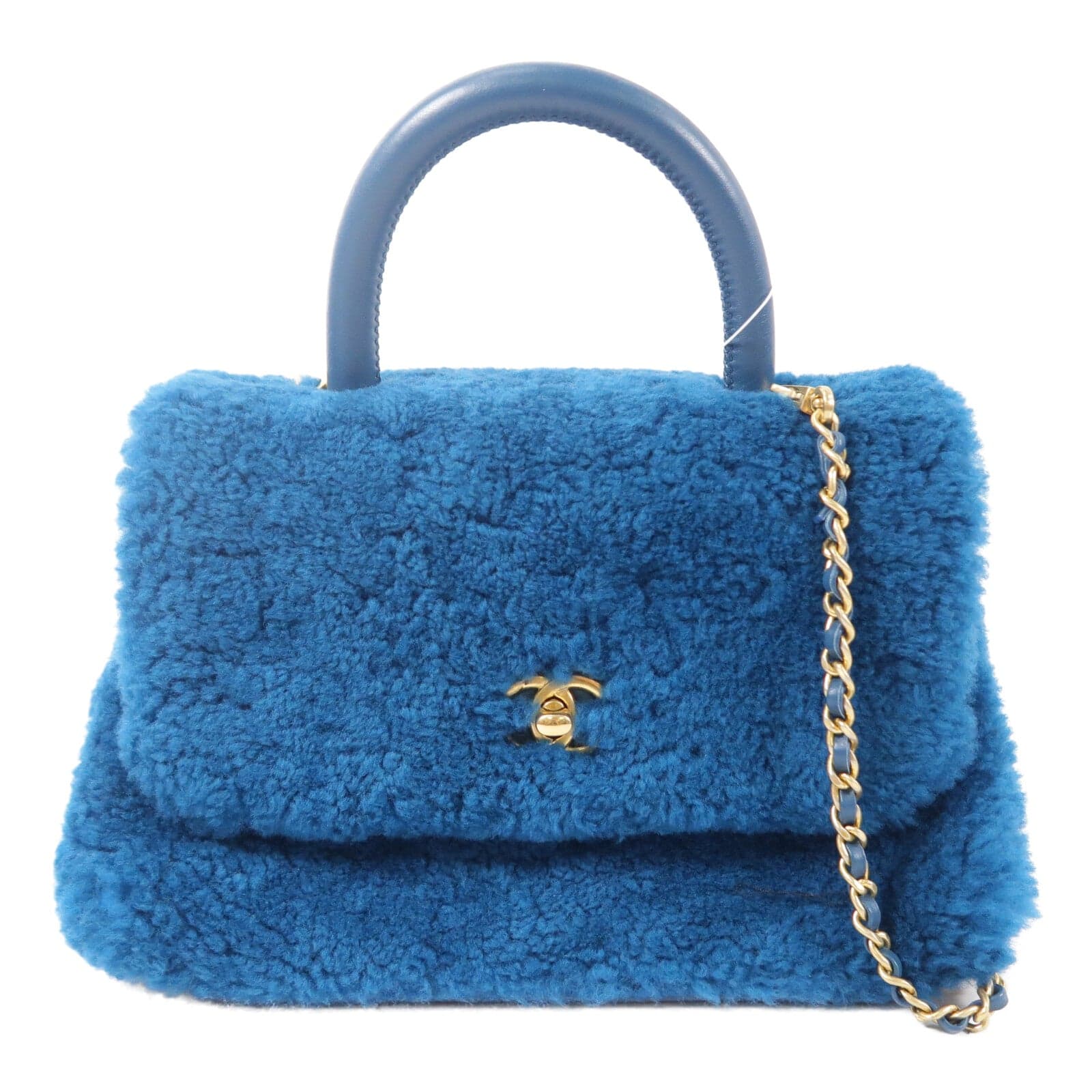 LOUIS VUITTON 2-Way Bag Lambskin