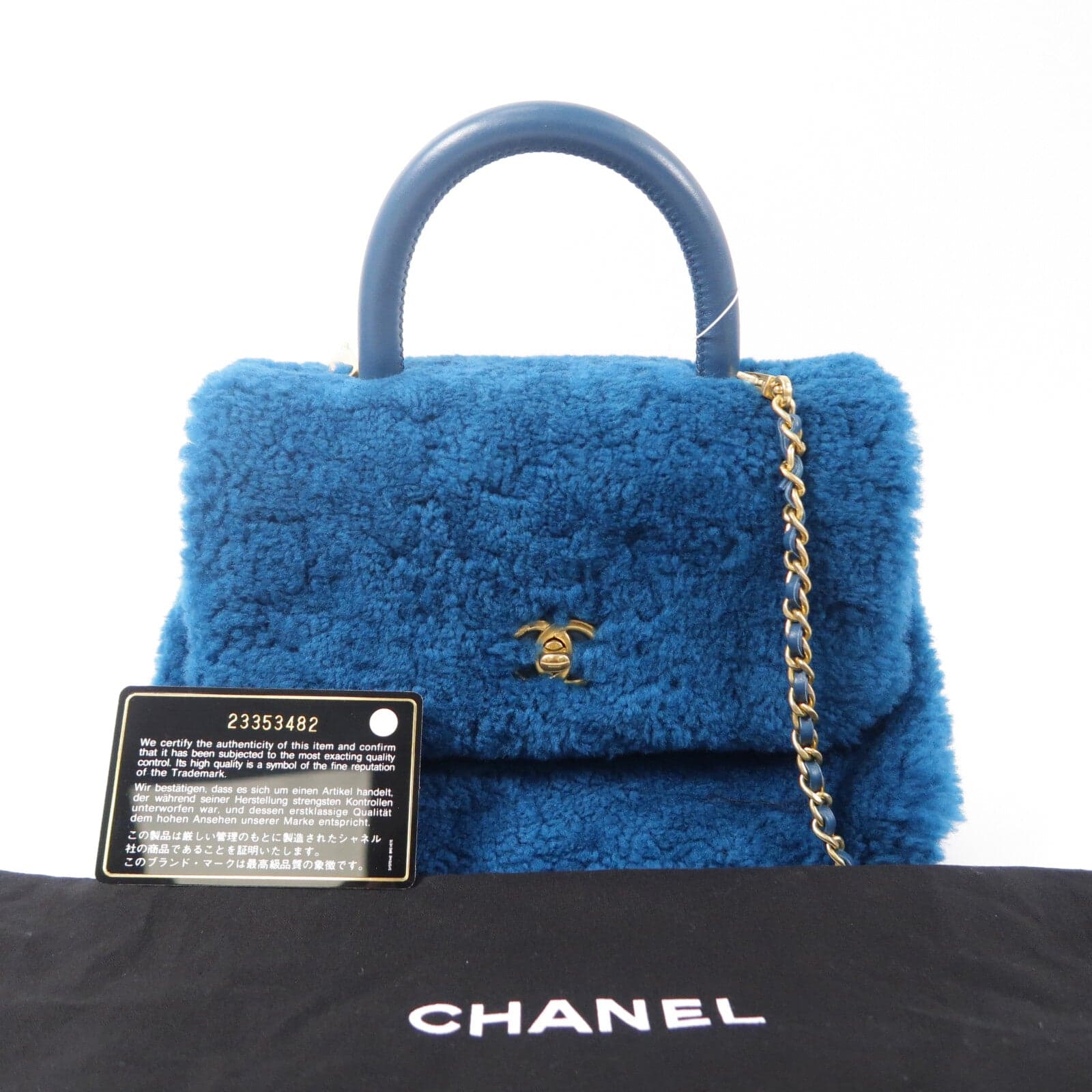 LOUIS VUITTON 2-Way Bag Lambskin