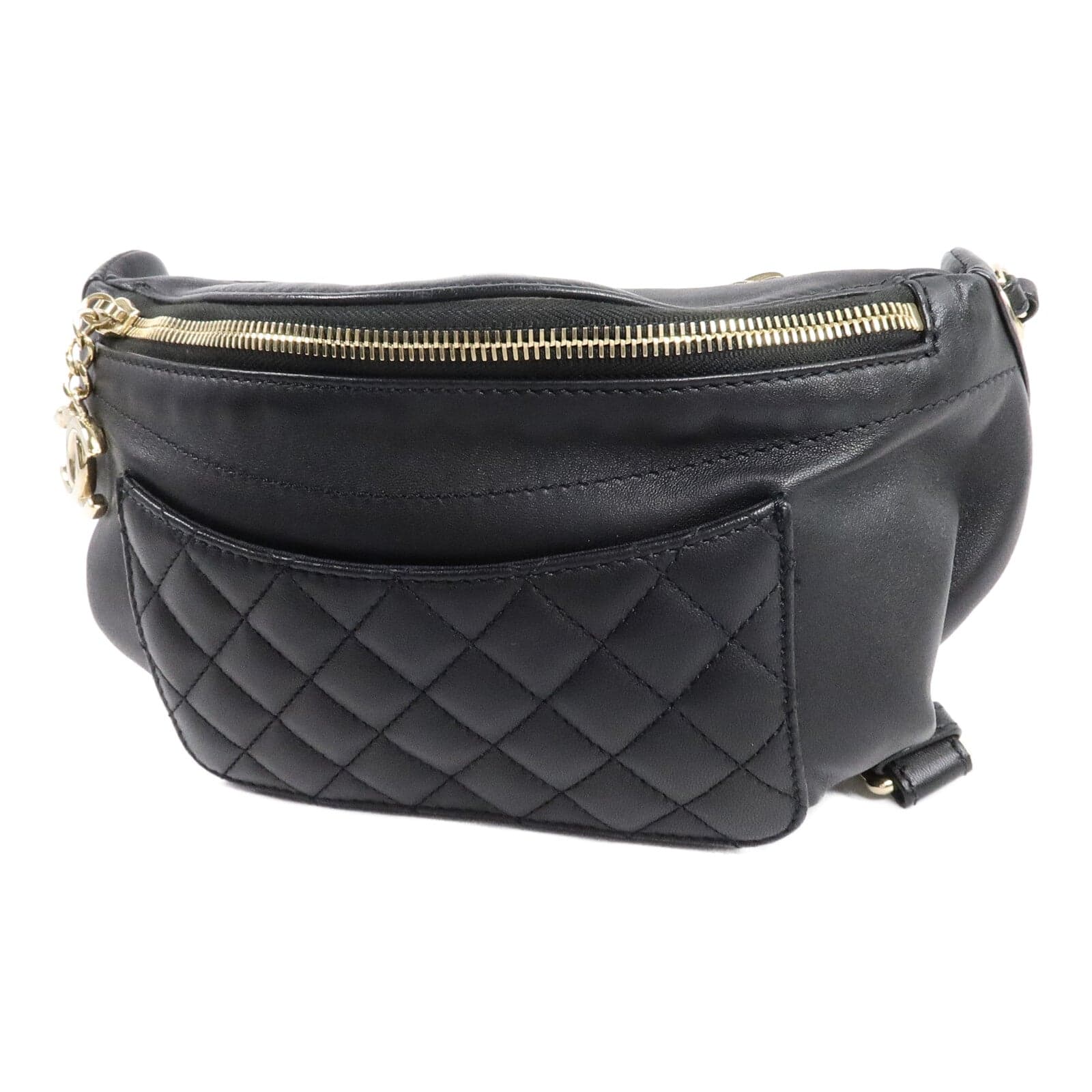 LOUIS VUITTON A57832 Belt Bag Lambskin