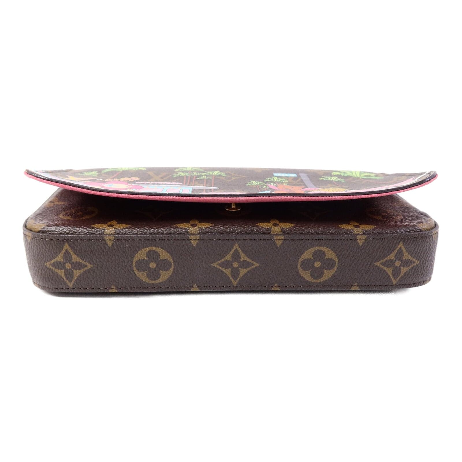 LOUIS VUITTON Felicie M80859 Shoulder Bag Coated Canvas