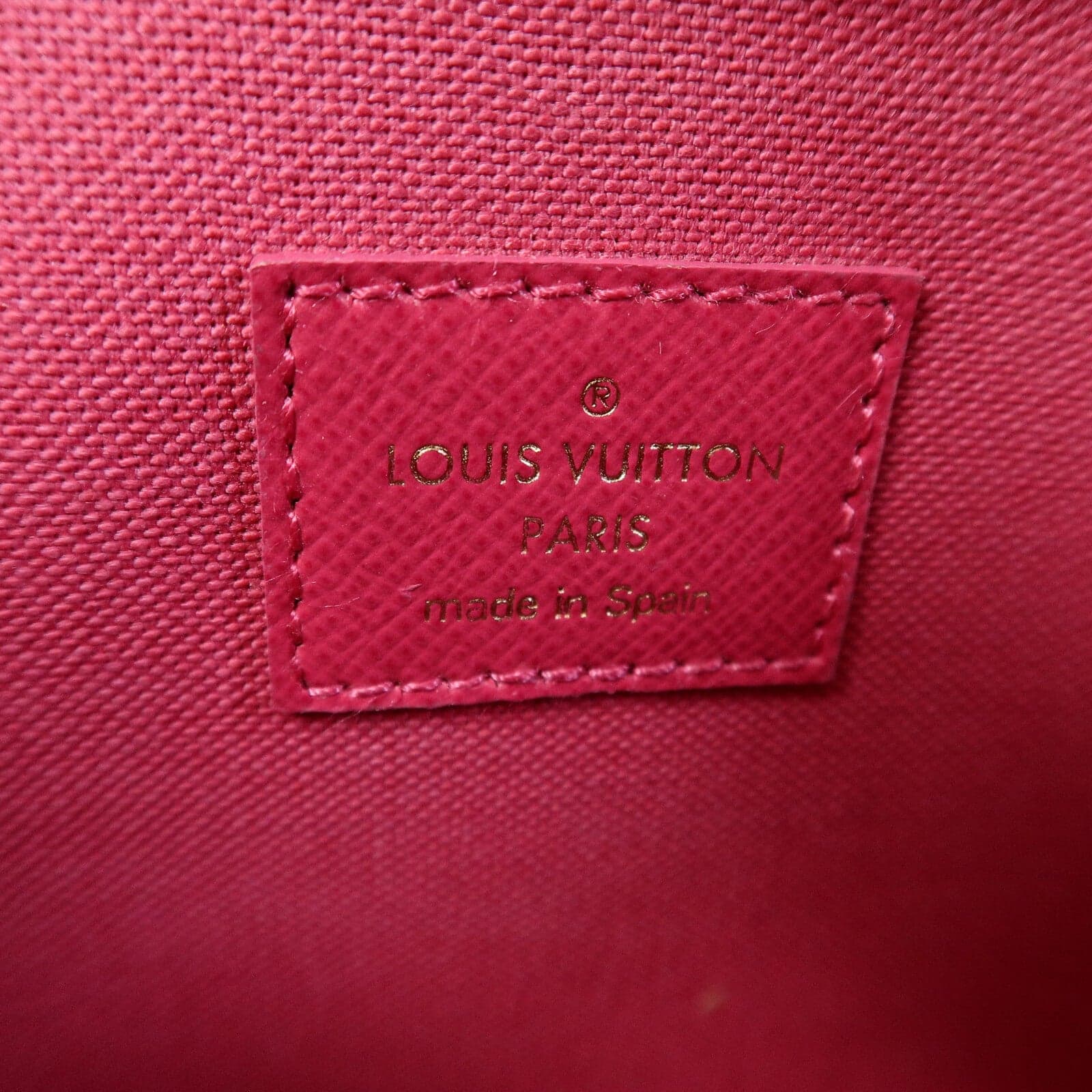 LOUIS VUITTON Felicie M80859 Shoulder Bag Coated Canvas