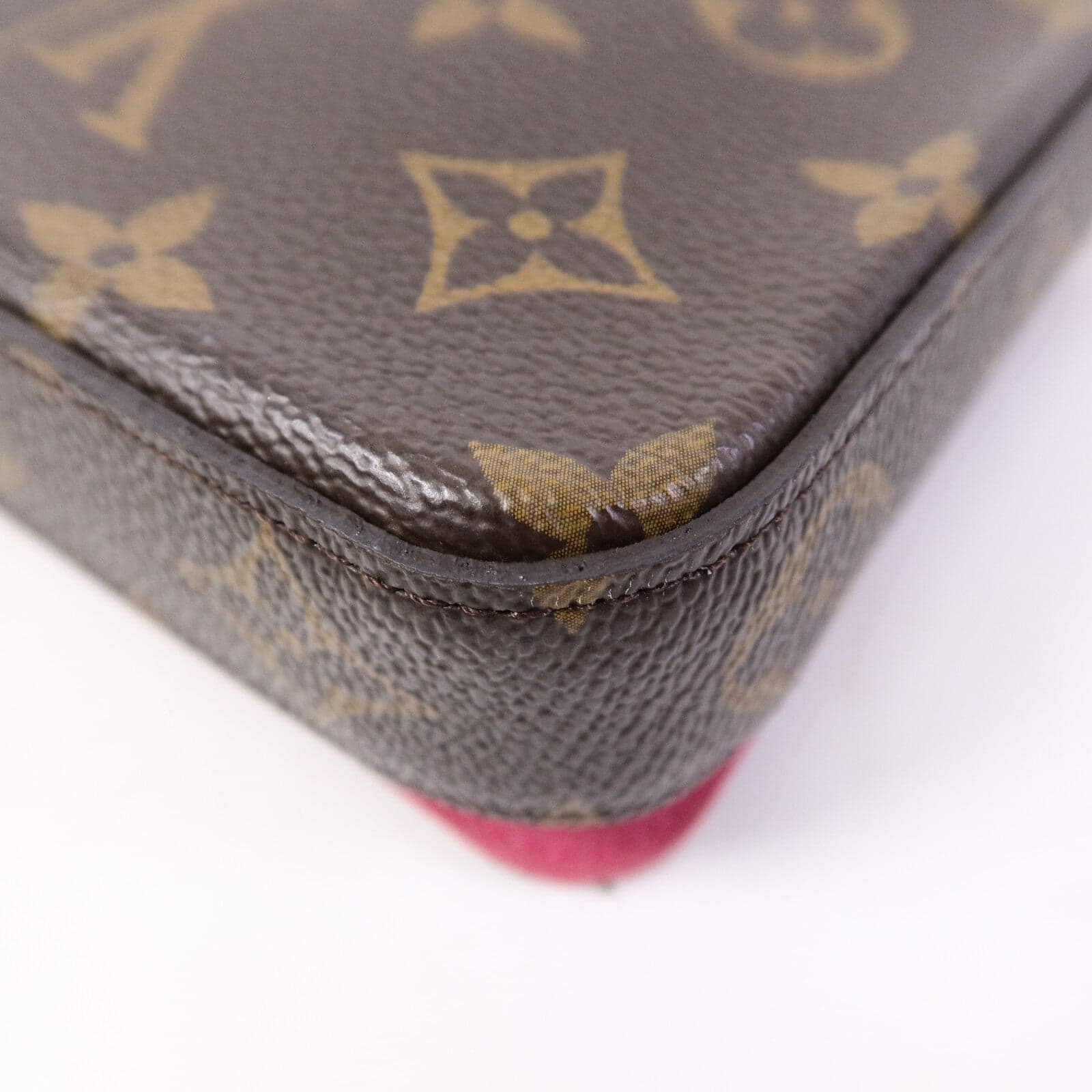 LOUIS VUITTON Felicie M80859 Shoulder Bag Coated Canvas