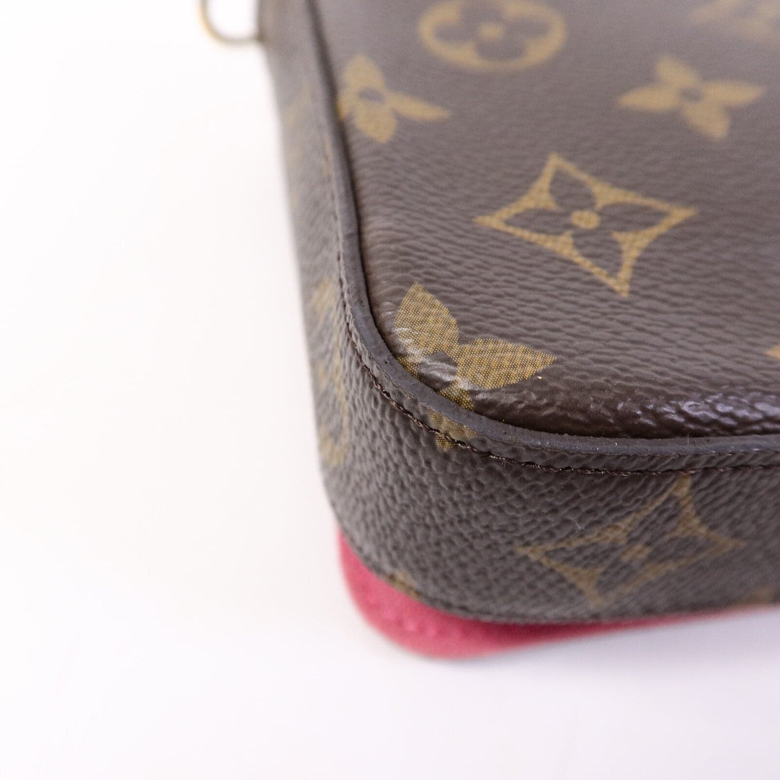 LOUIS VUITTON Felicie M80859 Shoulder Bag Coated Canvas