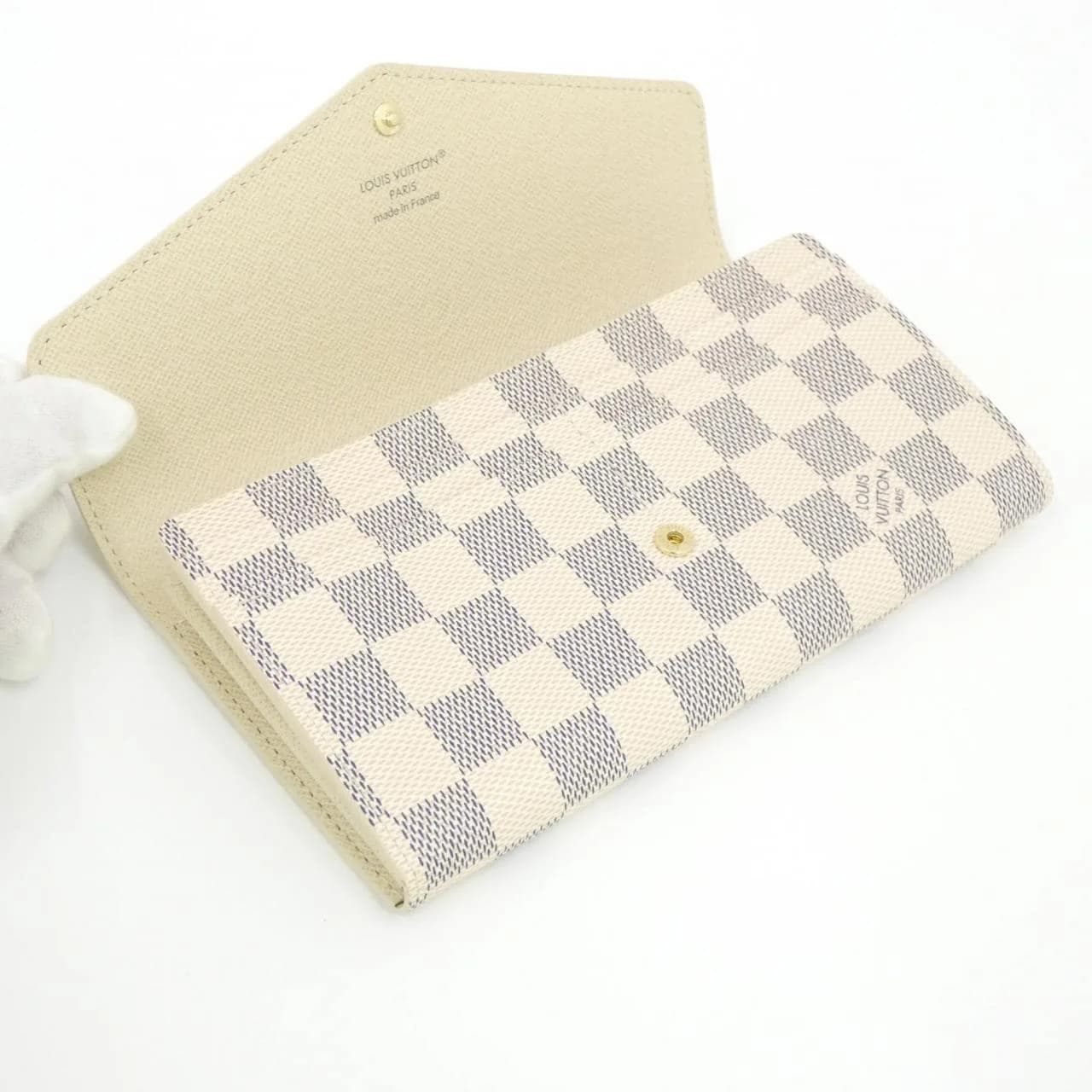 LOUIS VUITTON N63208 Wallet Damier