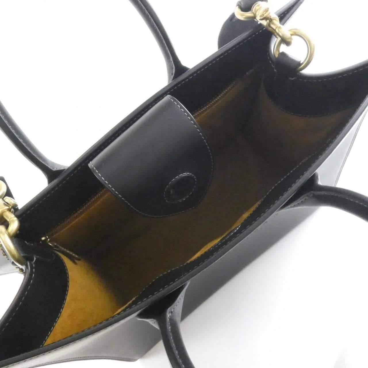 COACH CR684 Handbag Leather