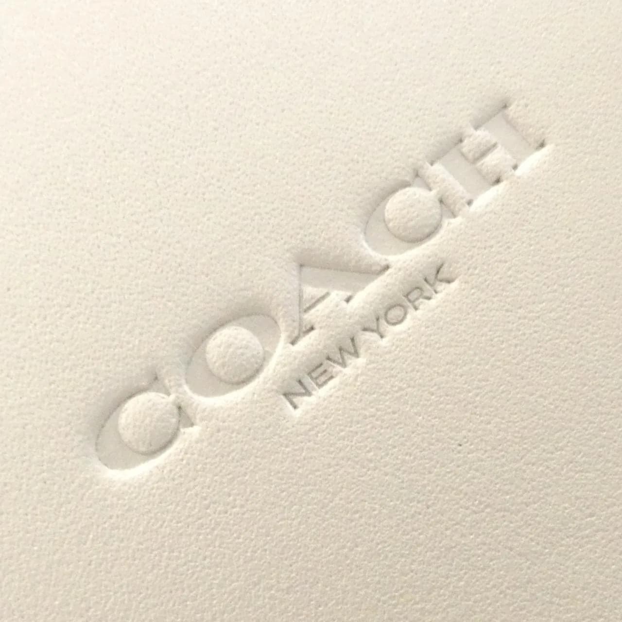 COACH CBG49 Handbag Leather