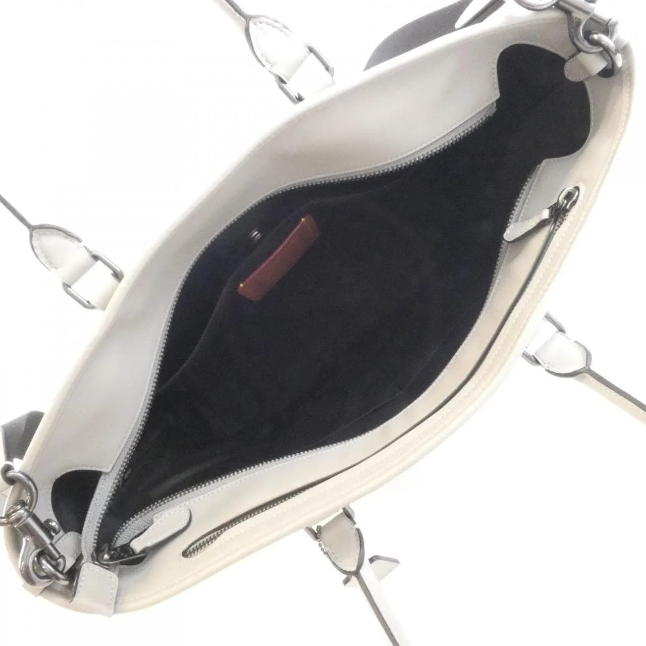 COACH CBG49 Handbag Leather