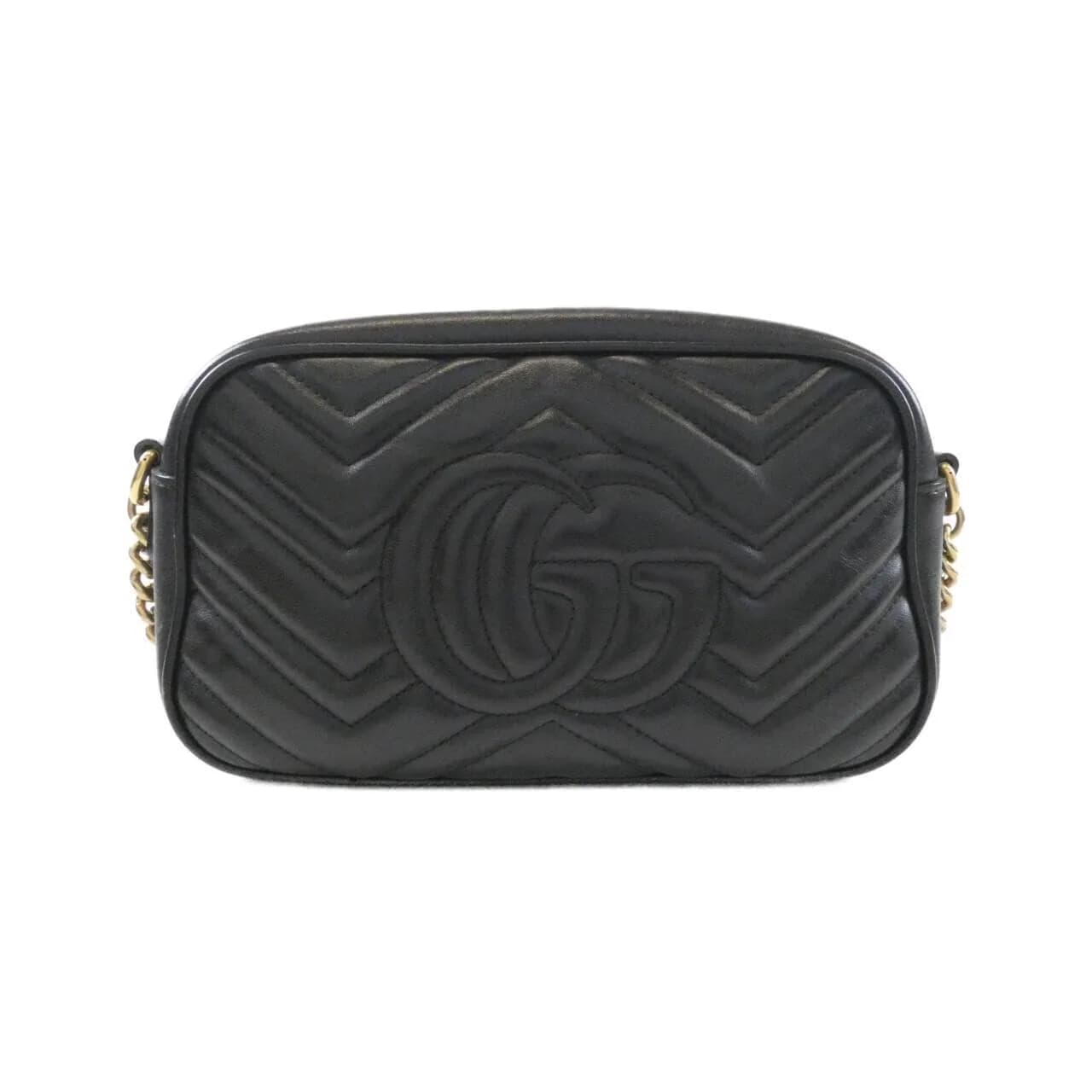 GUCCI GG Marmont 447632 DTD1T Shoulder Leather