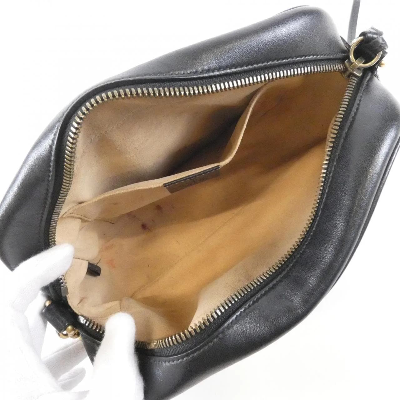 GUCCI GG Marmont 447632 DTD1T Shoulder Leather