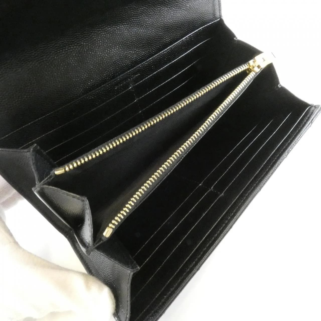 SAINT LAURENT 372264 BOW01 Wallet