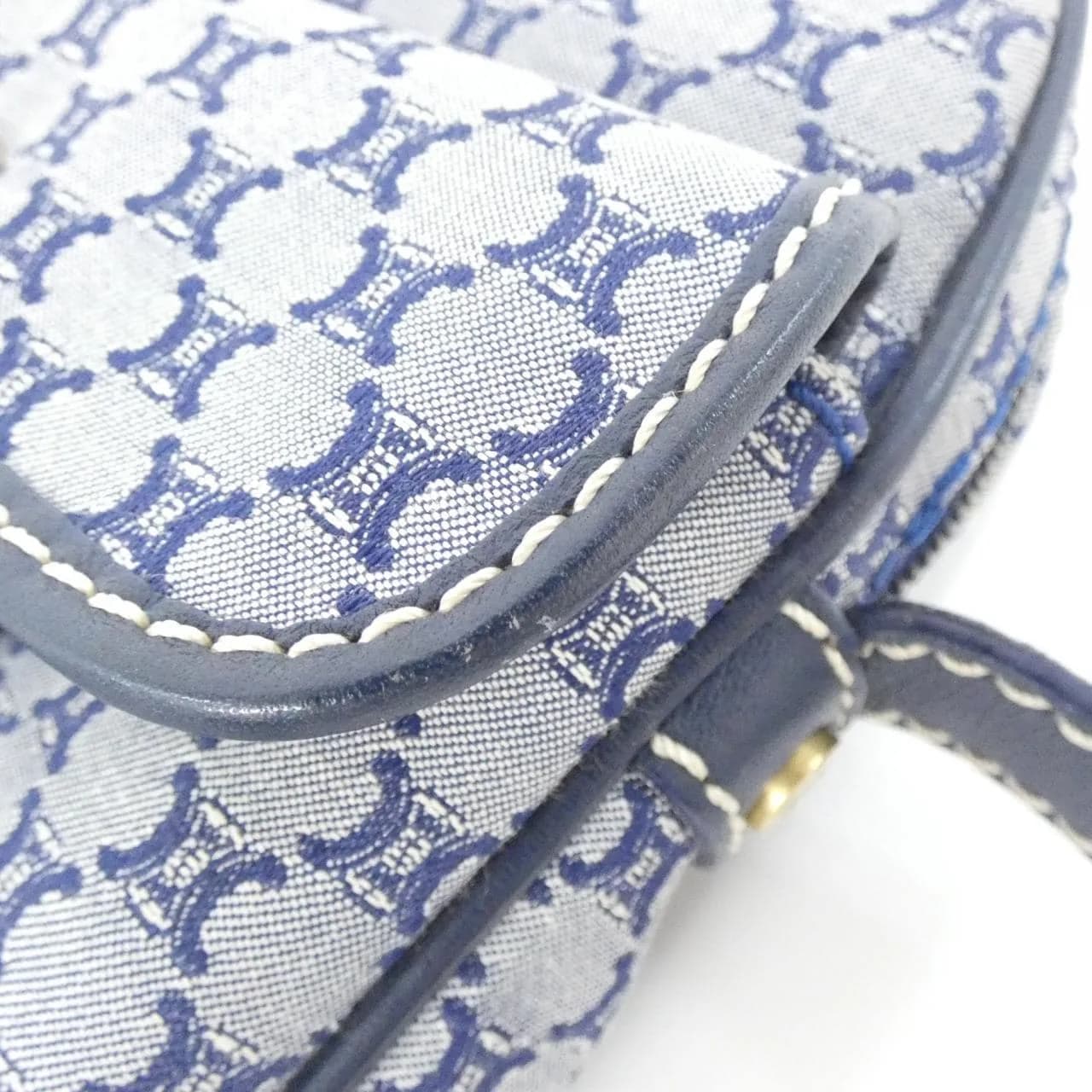 CELINE Shoulder Canvas