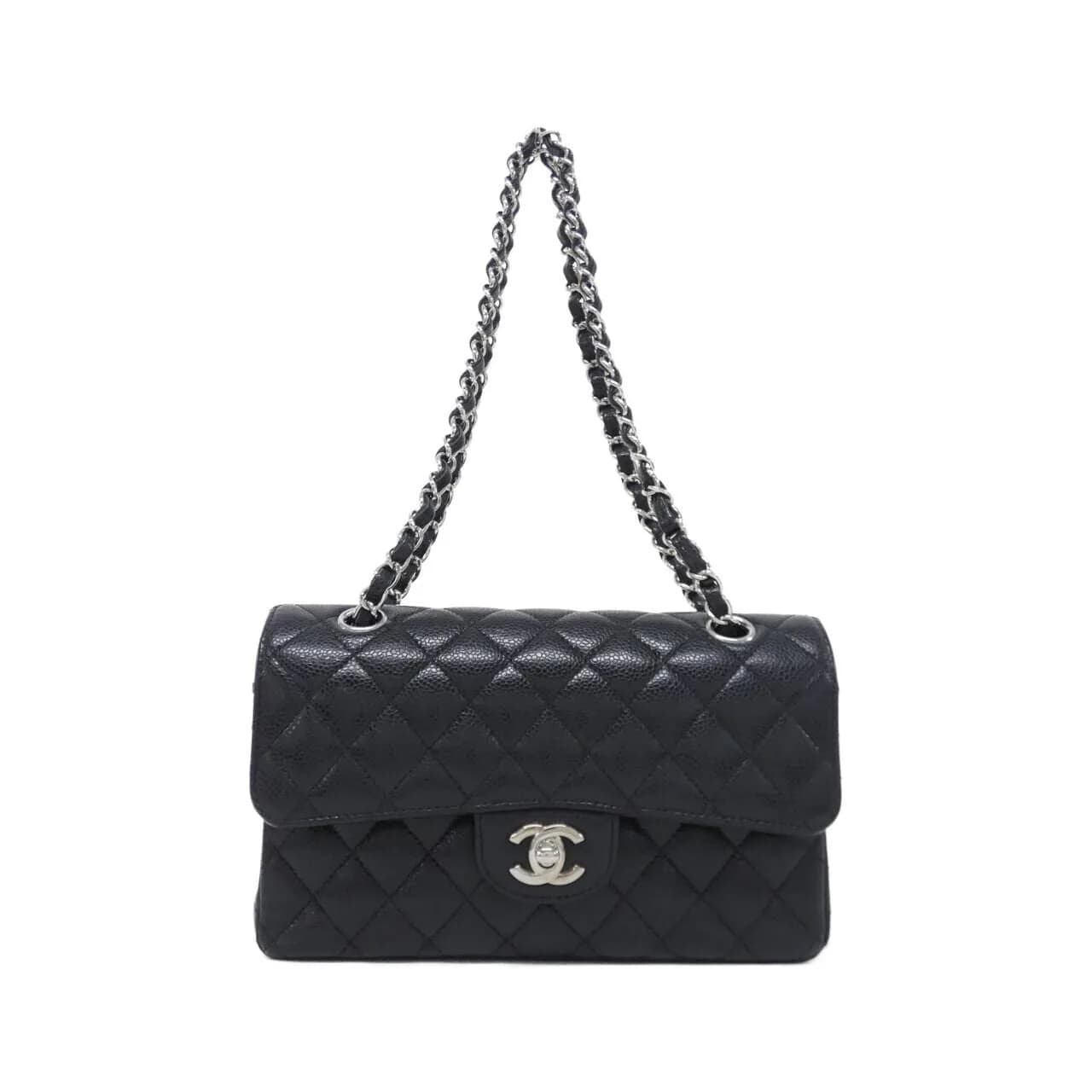CHANEL Matelasse 1113 Shoulder Grained Calfskin
