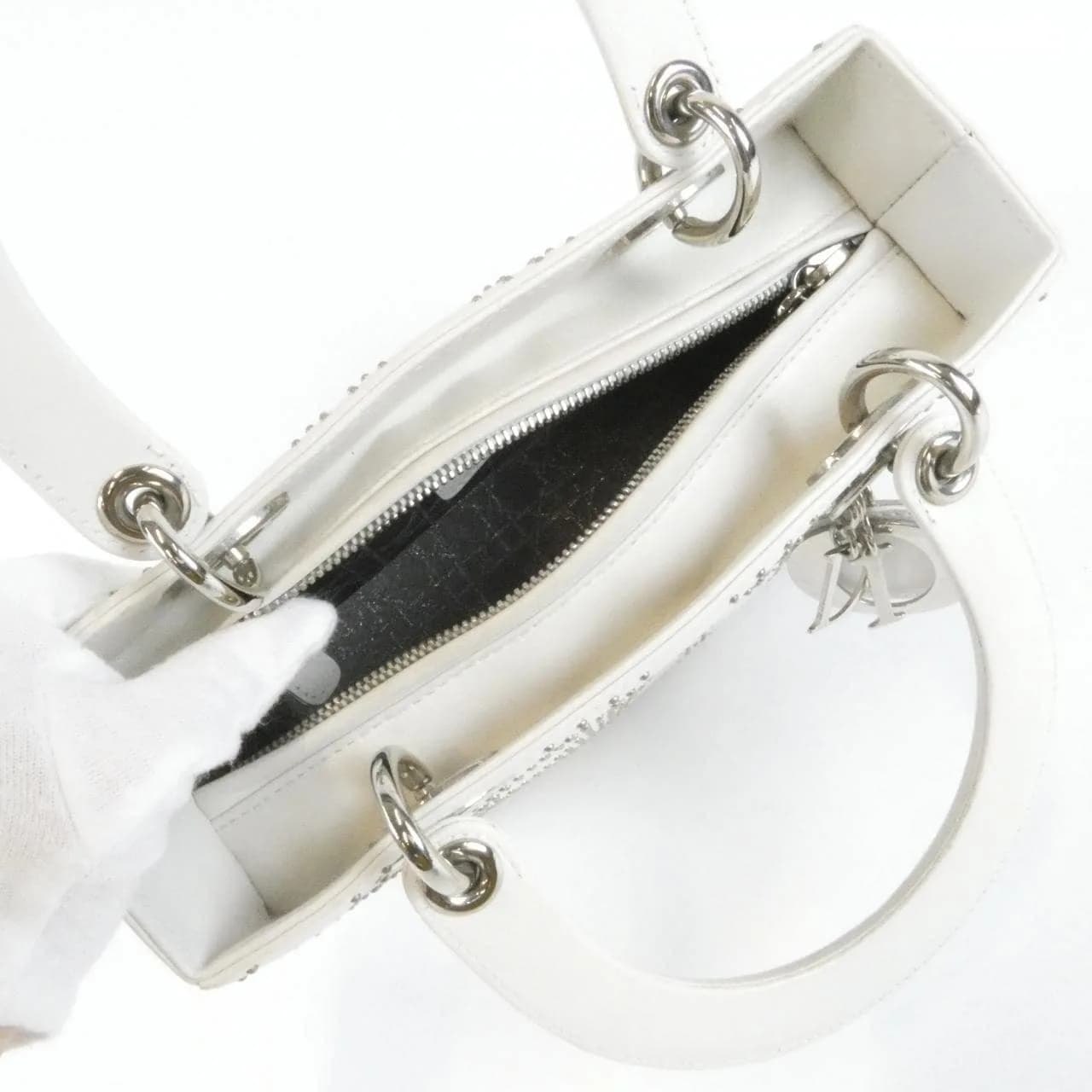 DIOR Lady Dior CCL44551 Handbag Leather