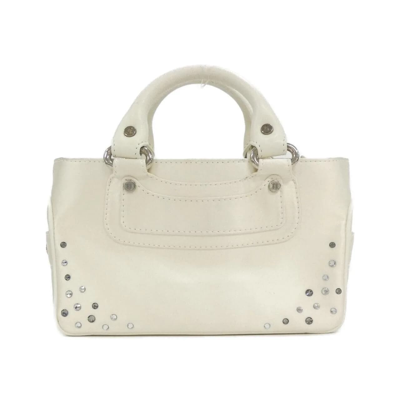 CELINE Boogie Handbag Satin