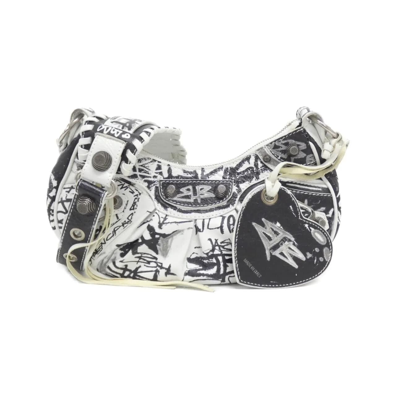 BALENCIAGA Le Cagole 671309 210GB Shoulder Leather