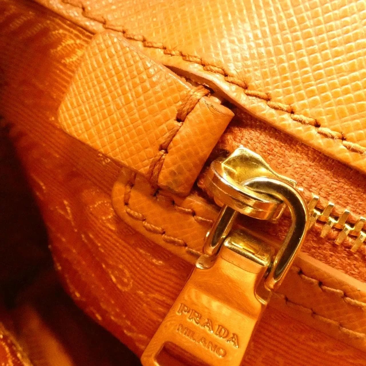 PRADA BL0838 Handbag Leather