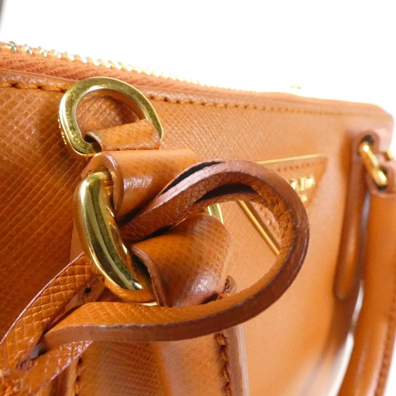 PRADA BL0838 Handbag Leather