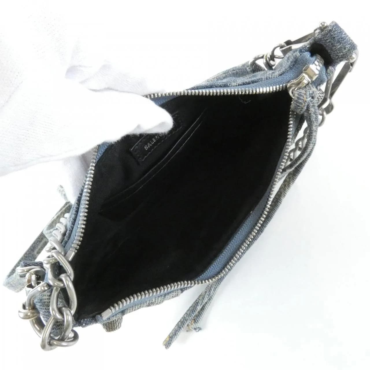 BALENCIAGA Le Cagole 695814 210E3 Shoulder Denim