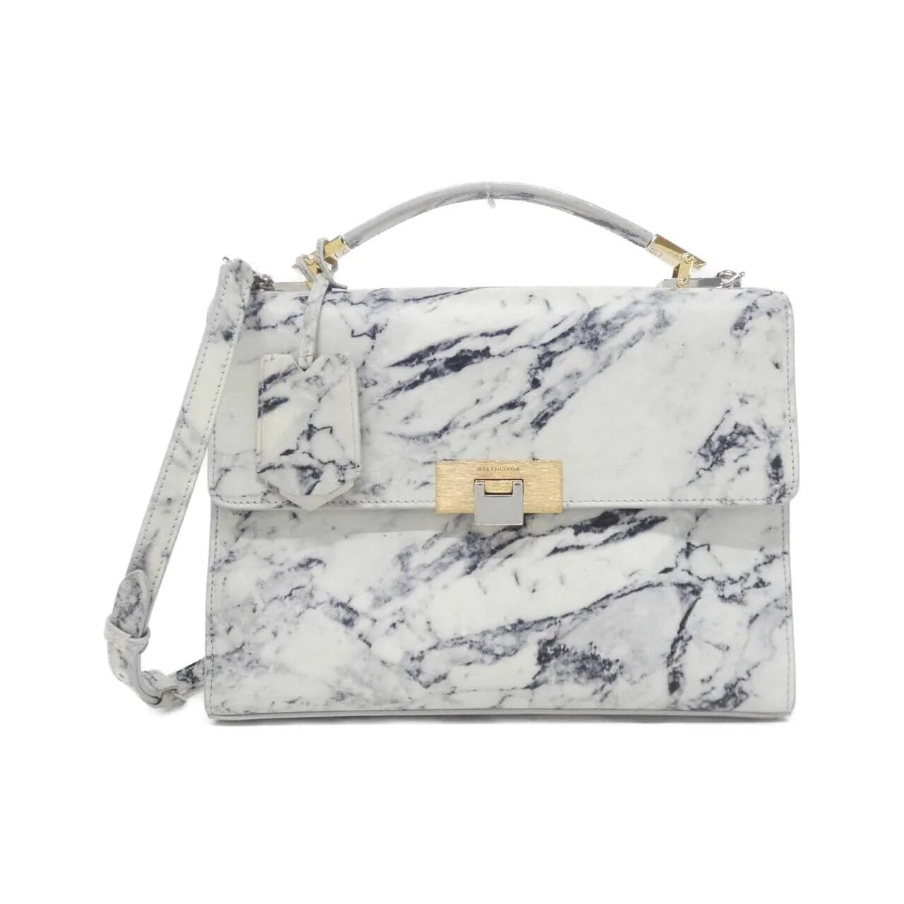 BALENCIAGA 370627 DET04 Handbag Leather