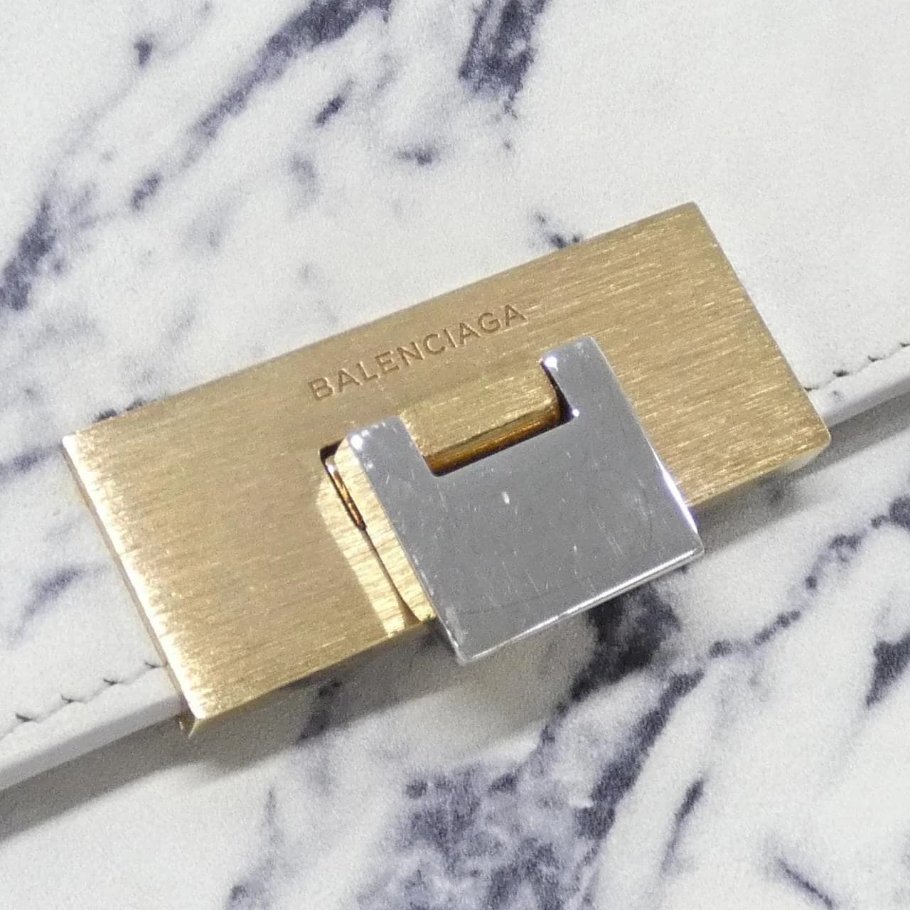 BALENCIAGA 370627 DET04 Handbag Leather