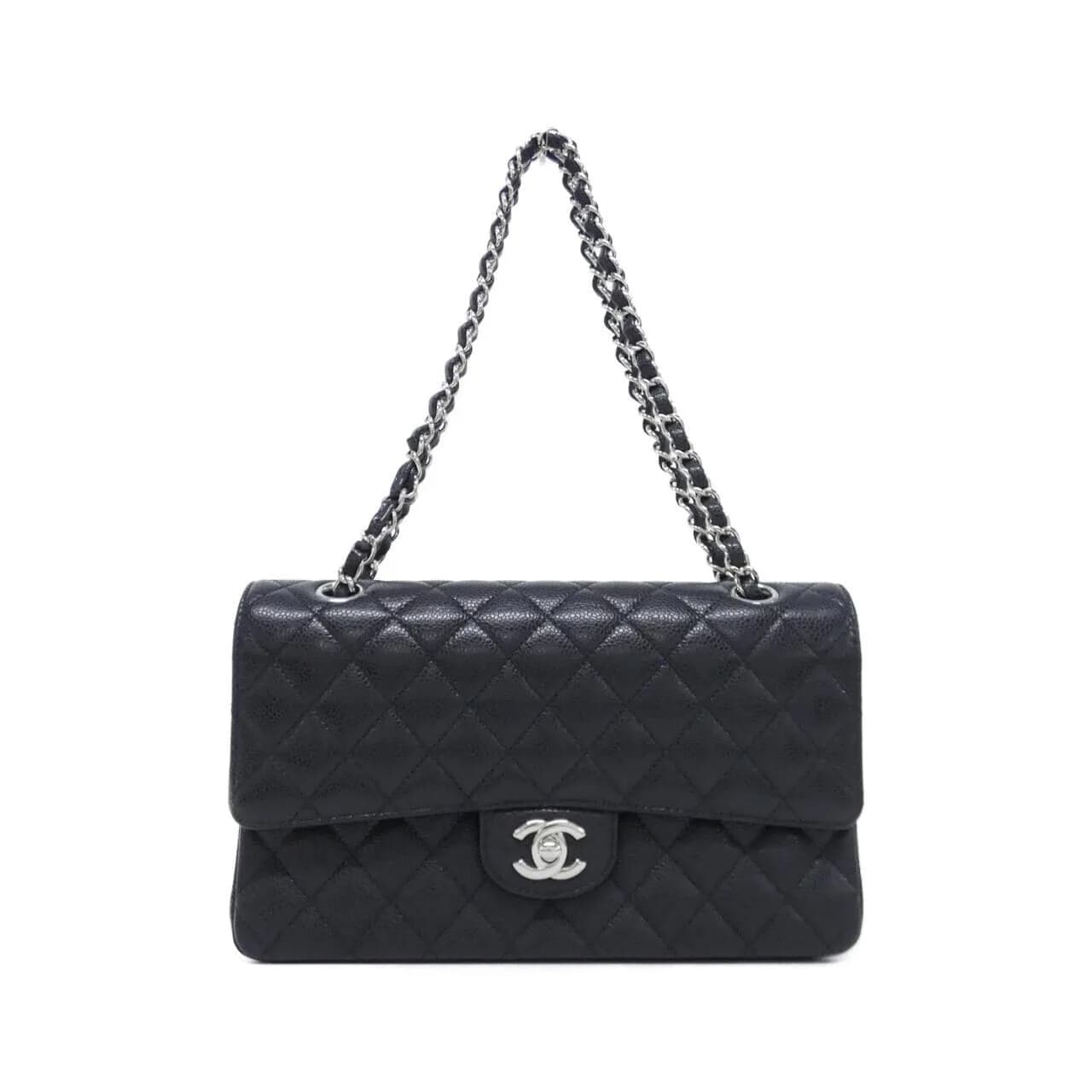 CHANEL Matelasse 1112 Shoulder Grained Calfskin