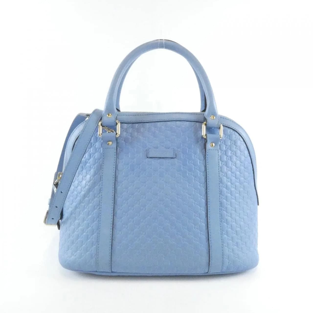 GUCCI GG Supreme 449663 BMJ1G Handbag Leather