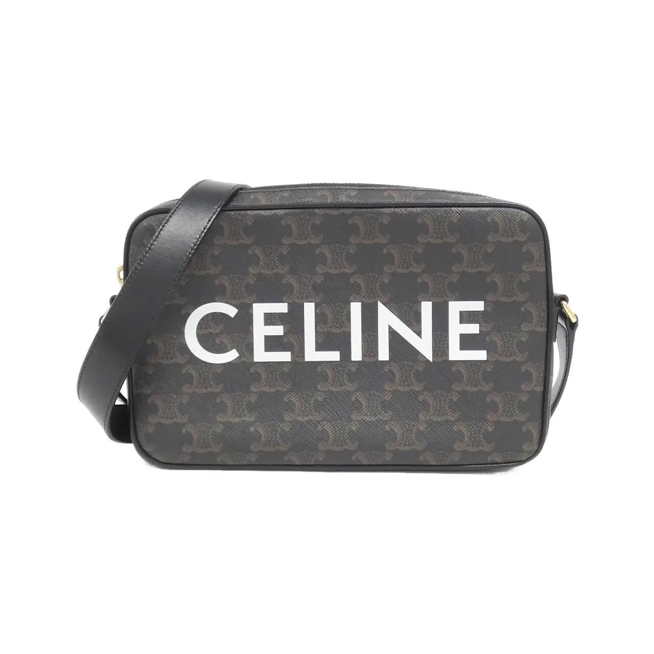 CELINE Triomphe 194502CIM Shoulder Canvas