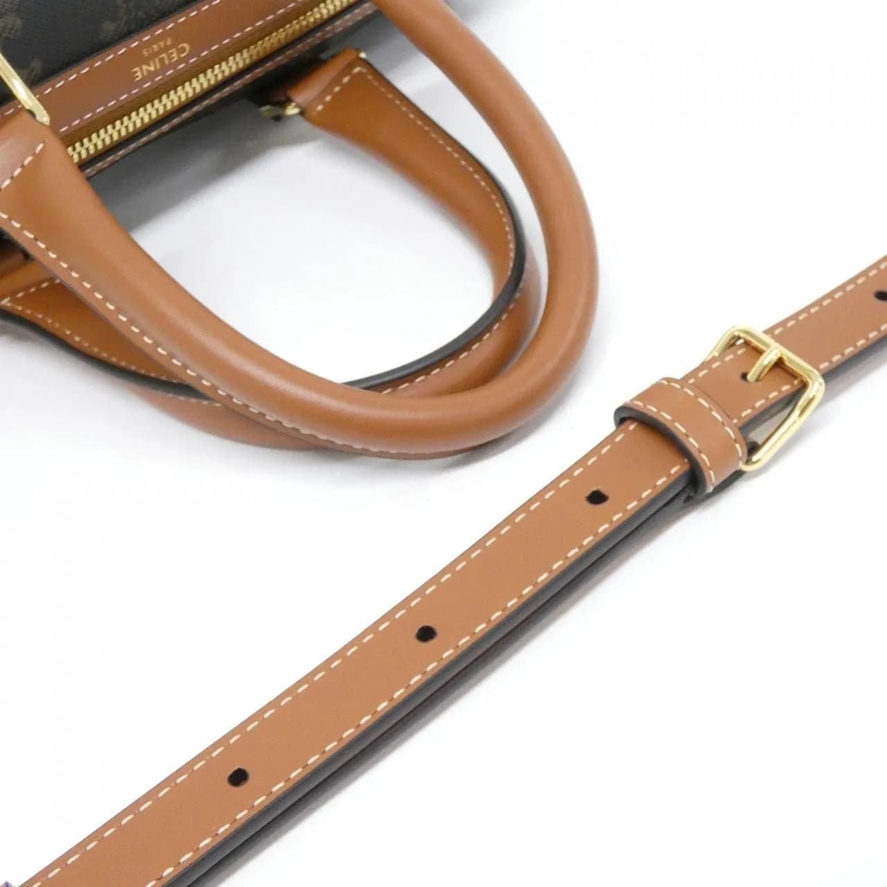 CELINE Cabas 121322CAS Handbag Canvas