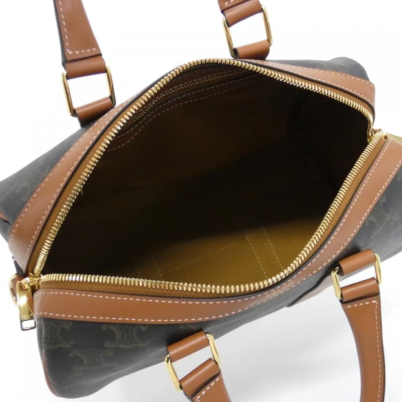 CELINE Cabas 121322CAS Handbag Canvas