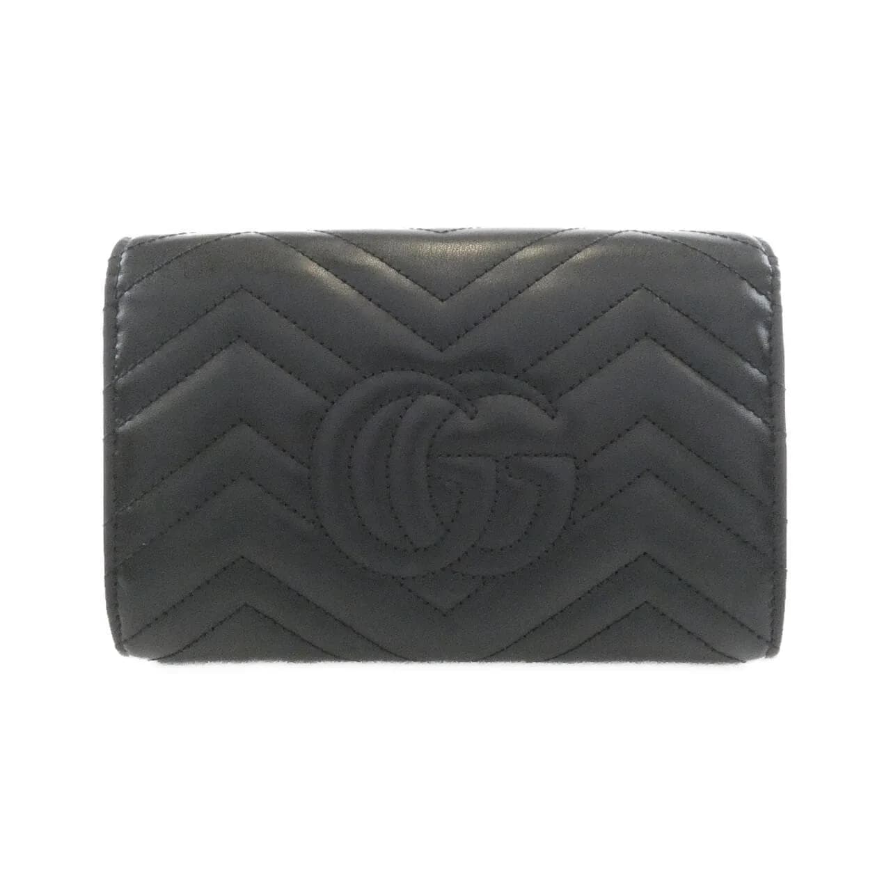 GUCCI GG Marmont 474575 DTD1T Shoulder Leather