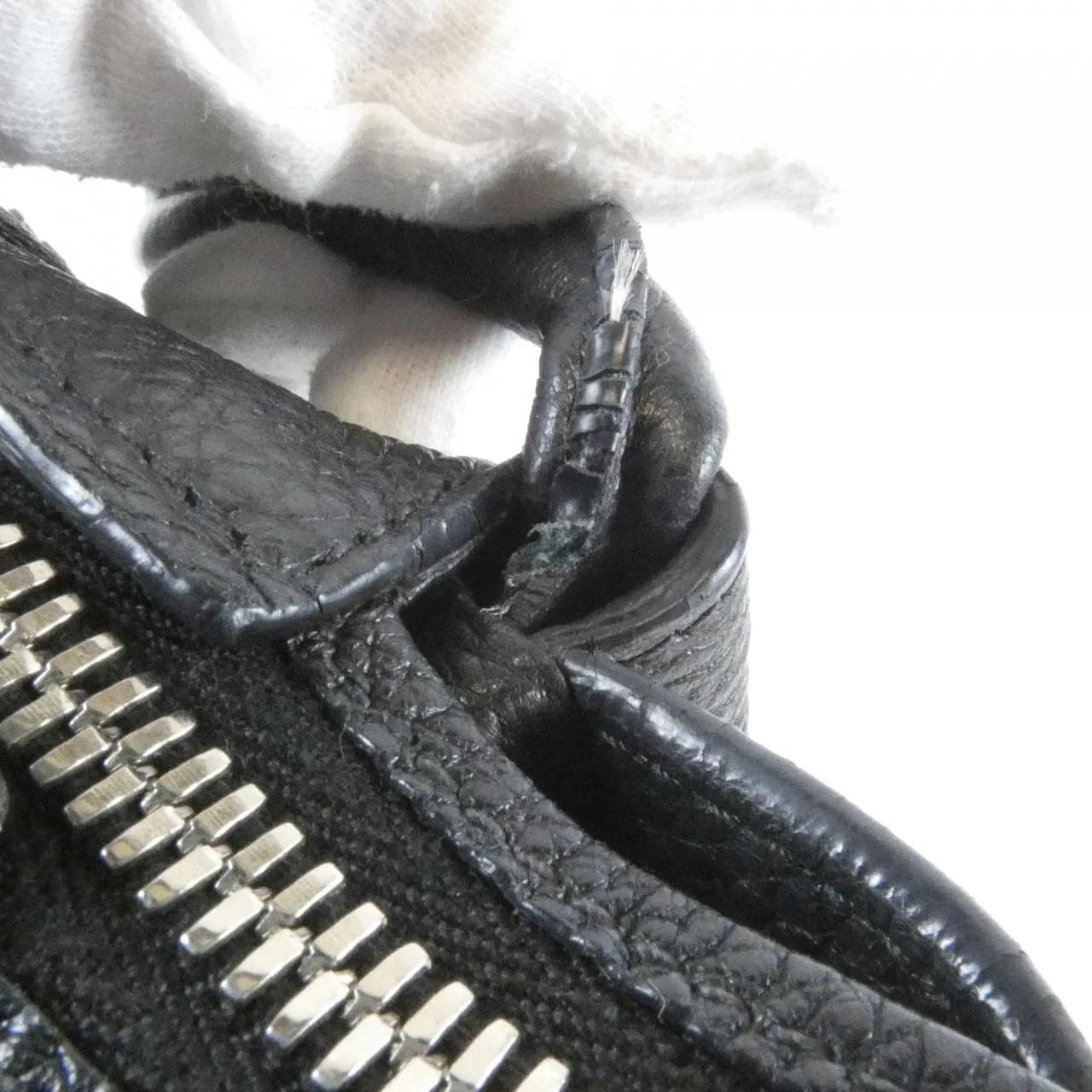PRADA 1BC145 Handbag Leather
