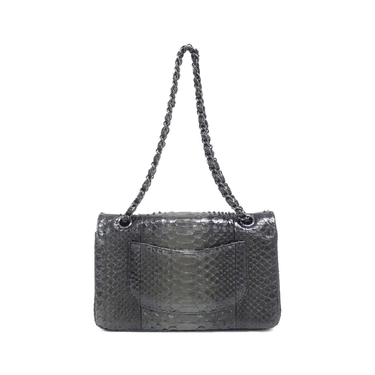CHANEL Matelasse 1112 Shoulder Python
