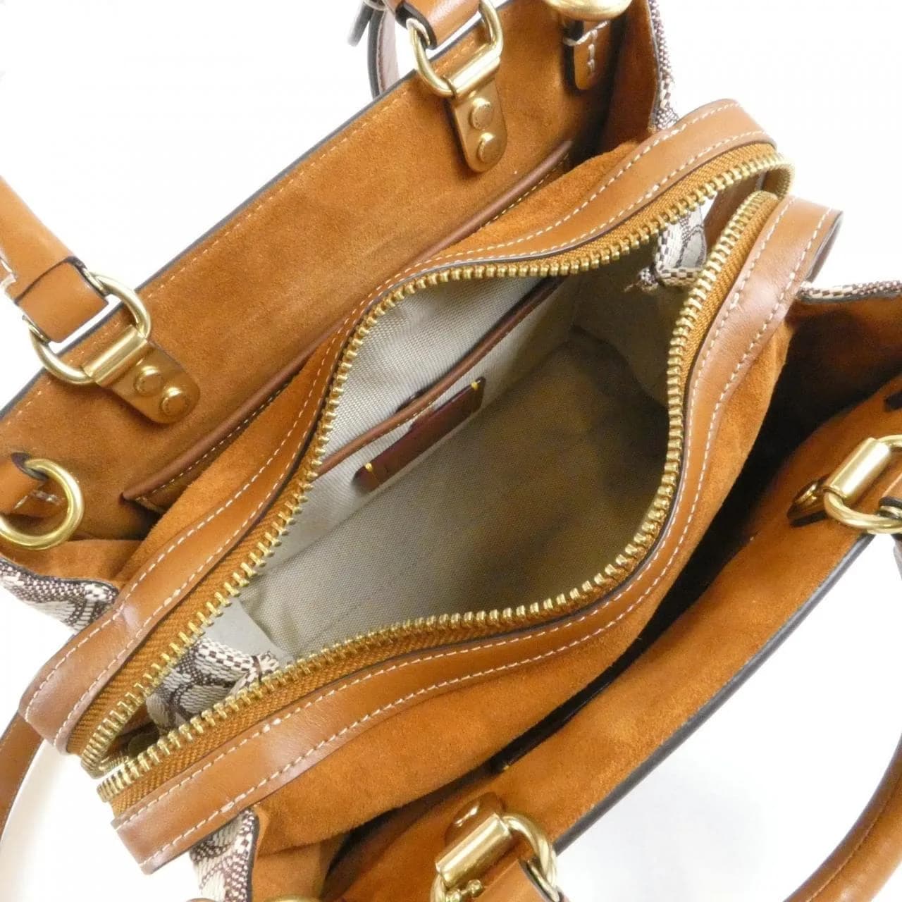 COACH C8553 Handbag Canvas