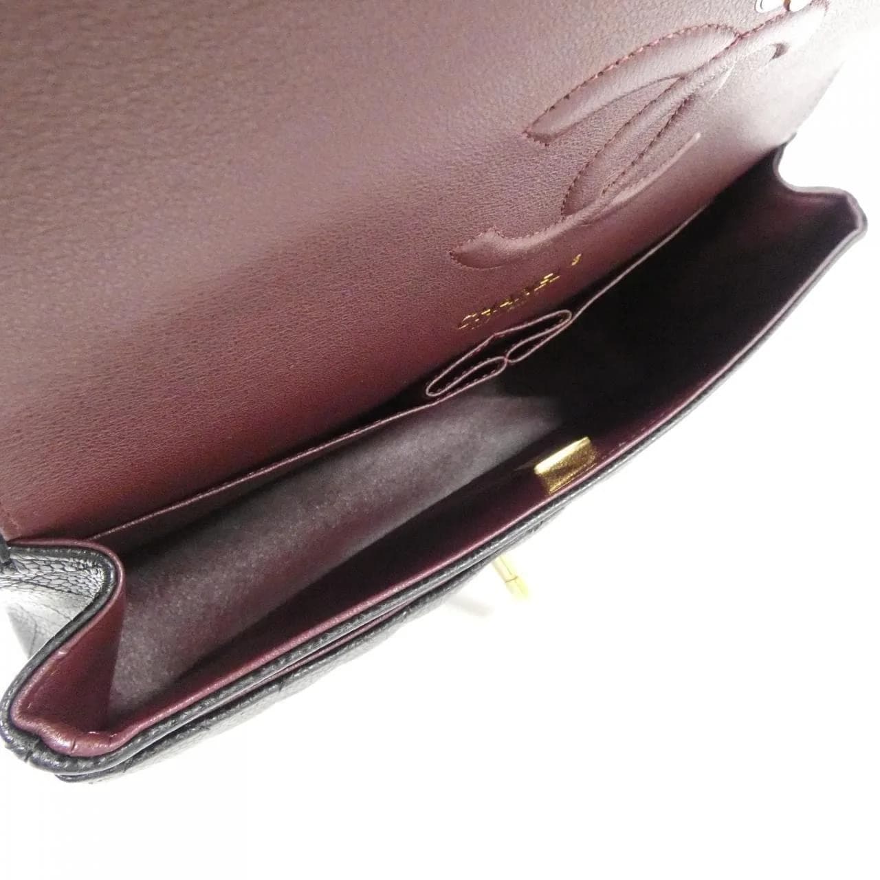 CHANEL Matelasse 1112 Shoulder Grained Calfskin