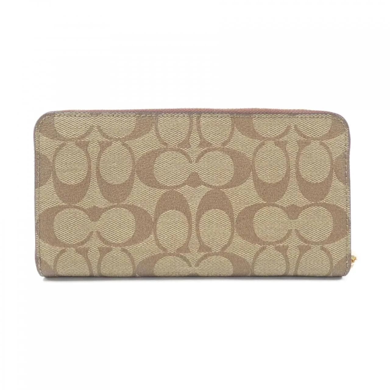 COACH C4452 Wallet Canvas